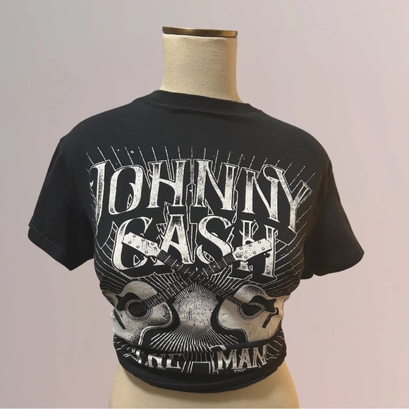 Johnny Cash Man in Black Band Tee Perfect condition - Picture 1 of 2
